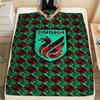 1Pc FC Rubin Kazán Print Flannel Blanket High Quality Warm Comfortable Cover for All Seasons Perfect for Gifts Home Decor