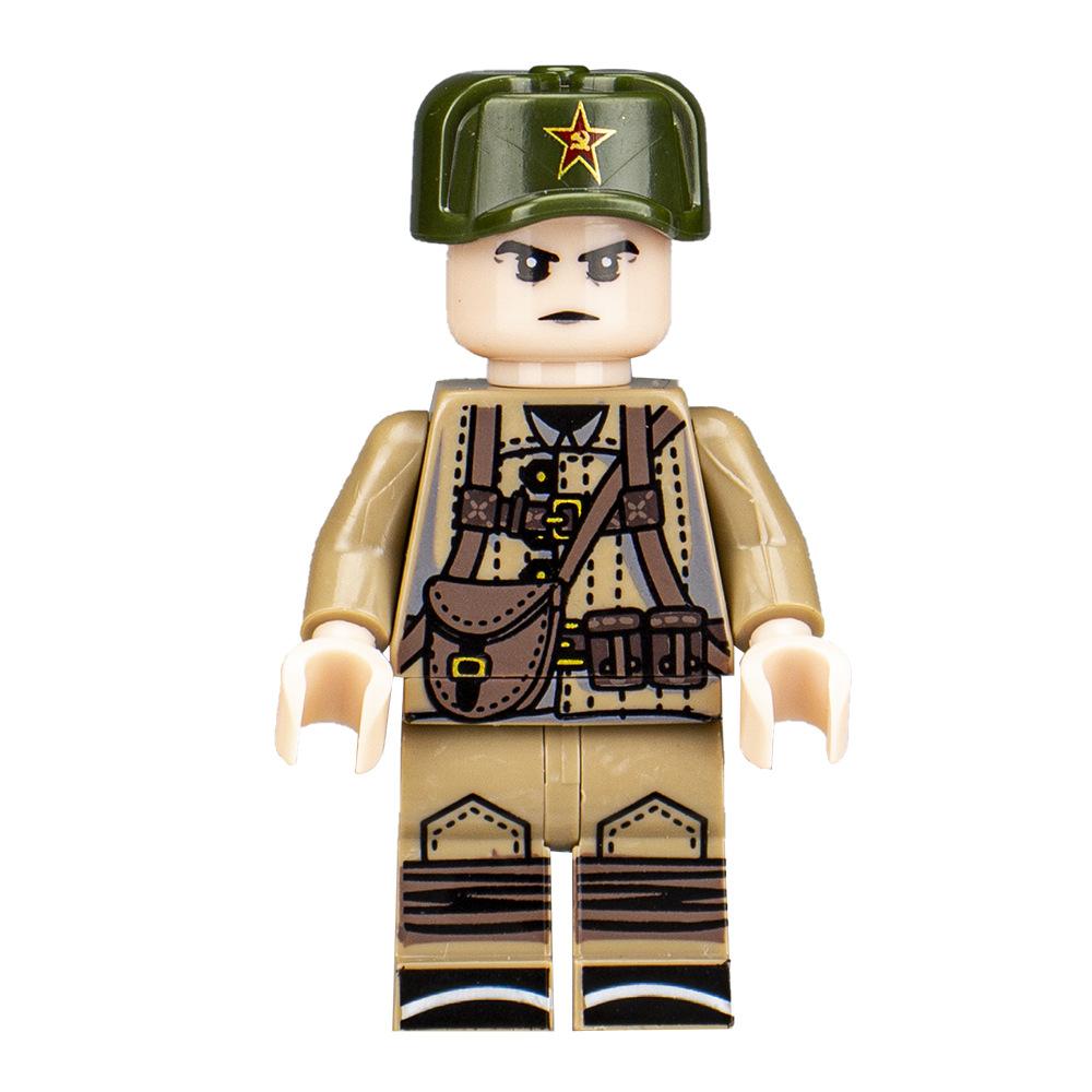 Military Building Block Doll Collection Series Building Block Children'S Toy Assembly