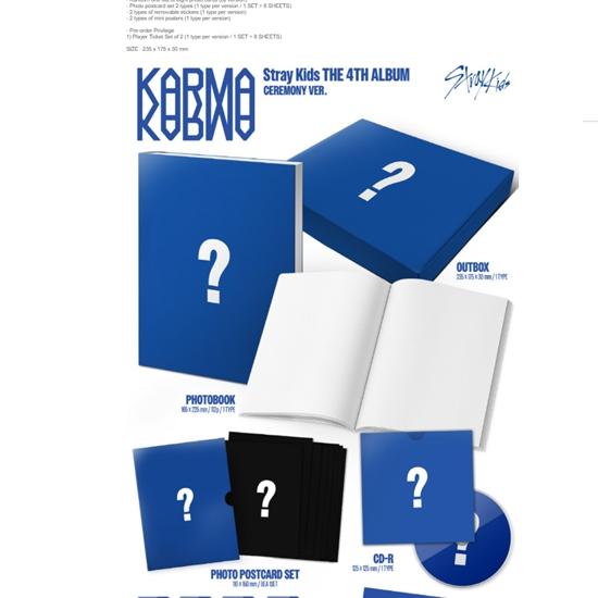 Stray Kids - 4. - ?KARMA ?(ZEREMONIE-VERSION, HURRA-VERSION) - Veröffentlichungsdatum   2025-08-22