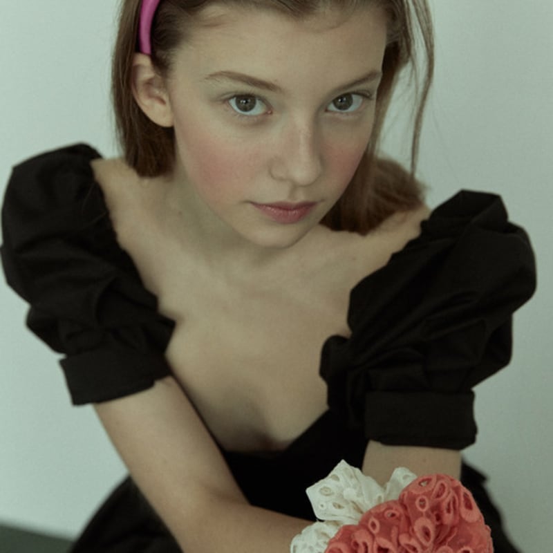 Elizabeth Moments Magenta Pink Satin Headband