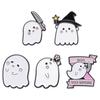 Cartoon Kleiner Geist Brosche Zink Zinklegierung Niedlich Halloween Dekoration