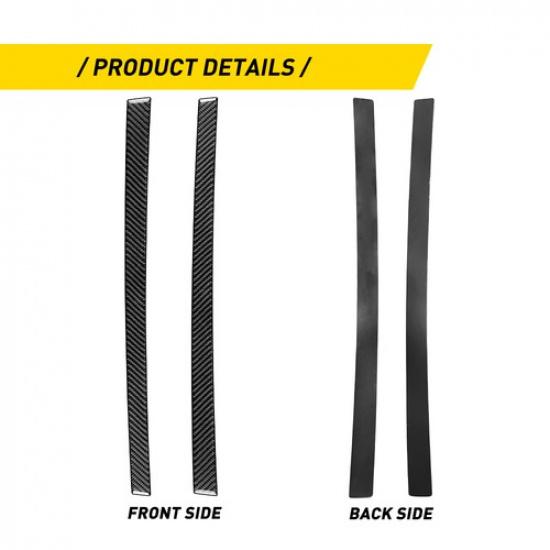 2X Fits 2008-2009 Pontiac G8 Carbon Fiber Control Dashboard Panel Cover Trim EXV