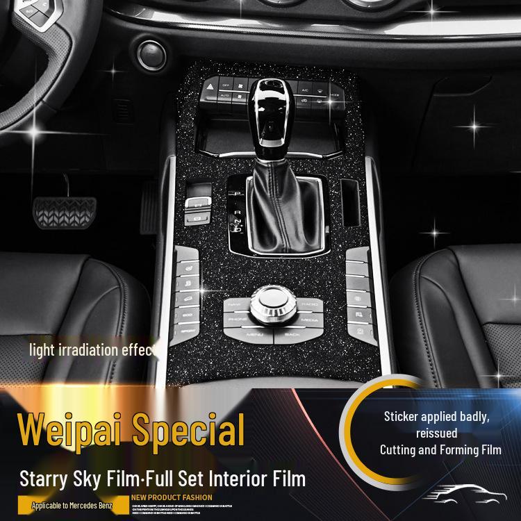 Starry Sky Glitter Film for WEY VV5/VV6/VV7S Interior Decoration