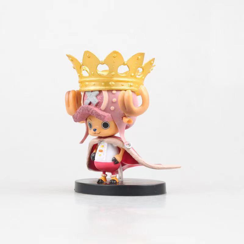 New Anime One Piece 11Cm Tony Tony Chopper Action Figure Crown Chopper Figurine Collectible Model Toys Christmas Gifts