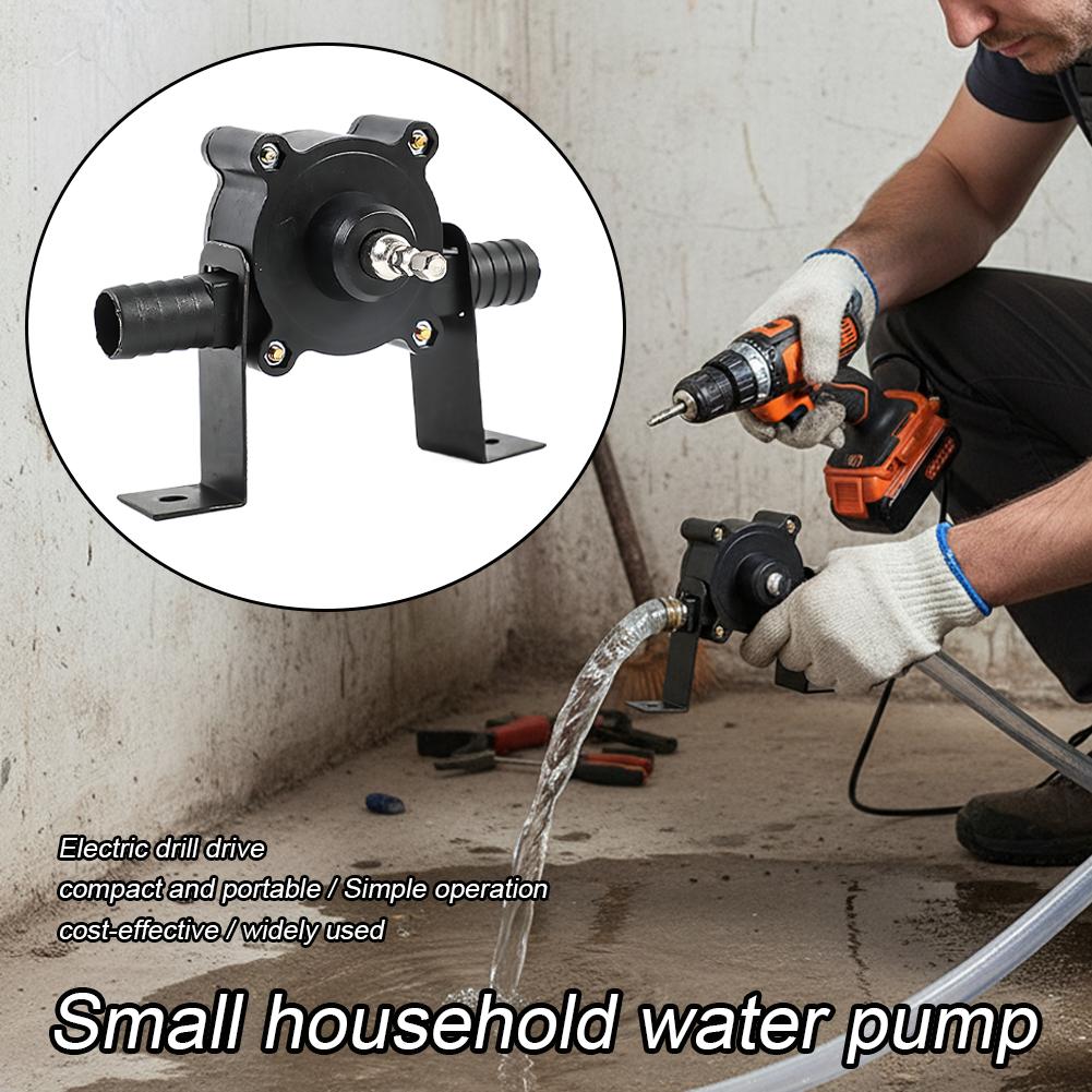 Portable Dc Water Pump Self Priming Centrifugal Pump Small Electric Water Transfer Pump For Home Garden Oil Fluid Liquid Use