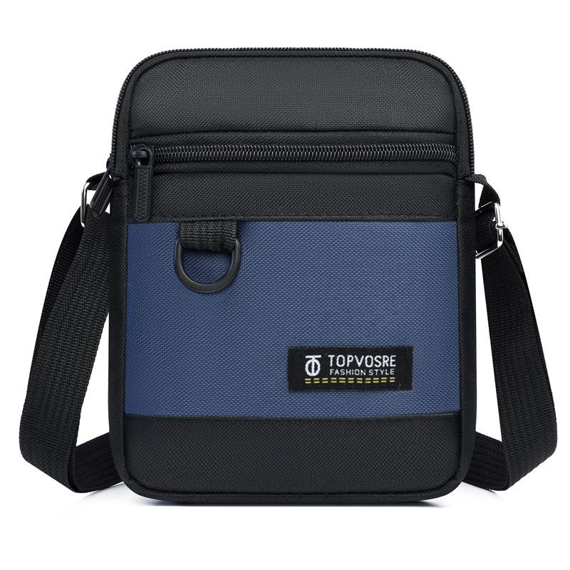 Portable Multifunctional Mobile Phone Bag New Outdoor Commuter Portable Shoulder Bag Vertical Casual Minimalist Men's Messenger Bag