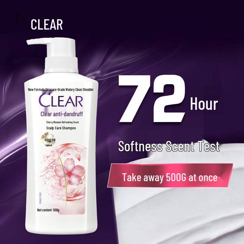 

Clear Cherry Blossom Anti-Dandruff Shampoo