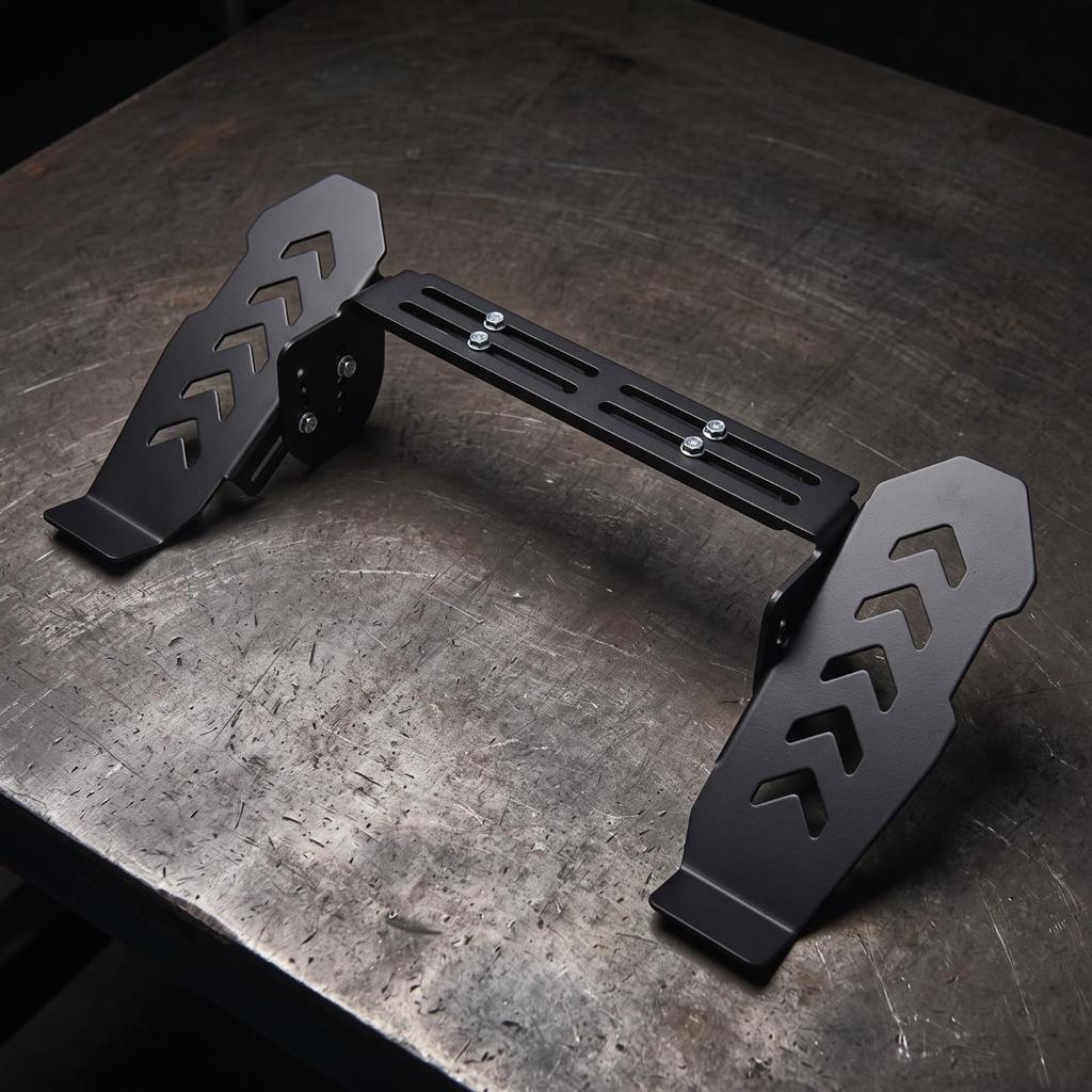Electric Vehicle Foot Pedal Universal Footrest with Anti-Slip Plates Aftermarket