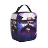 Anime Puella Magi Madoka Magica Lunch Bag Lunch Box For Girls Picnic Portable Zipper Cooler Bag Waterproof Graphic Tote Food Bag