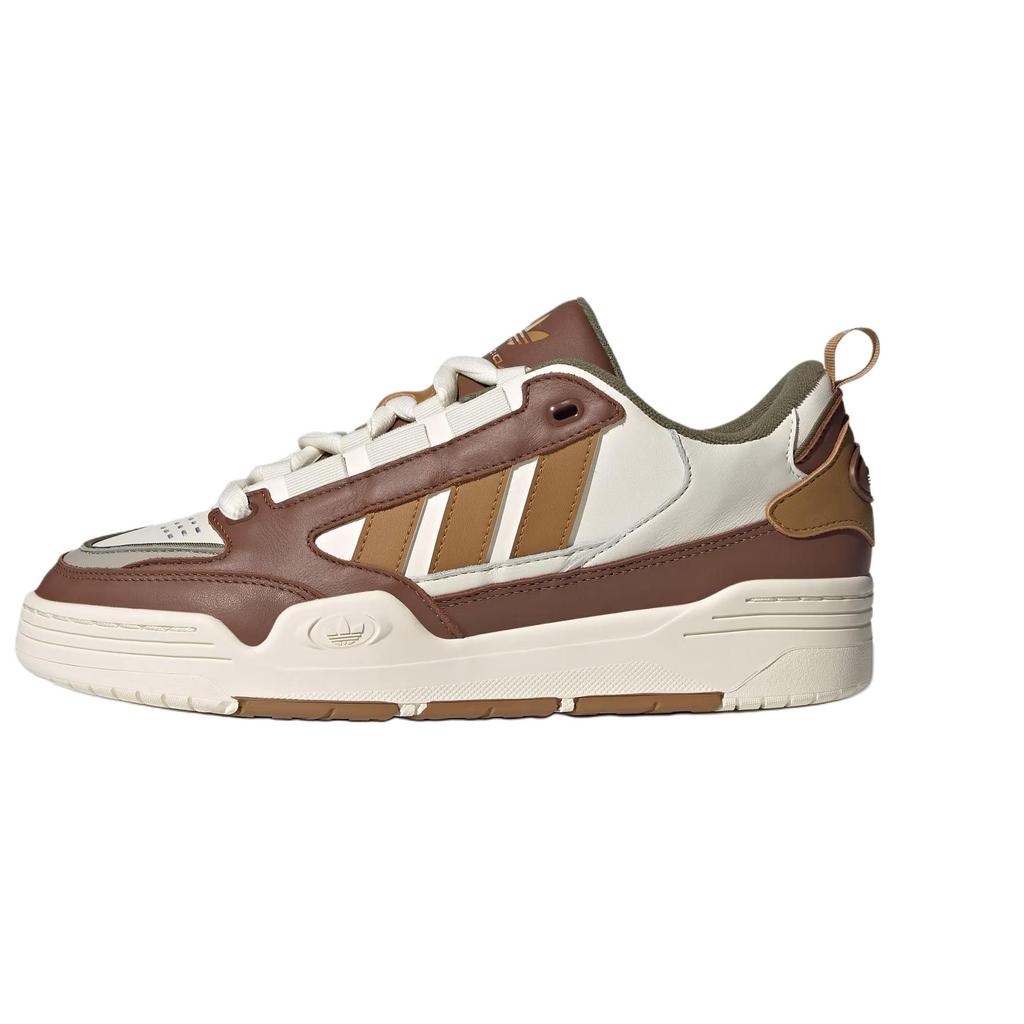 adidas Originals Adi2000 Comfortable Versatile Non-Slip Durable Low-Top Skate Shoes Unisex Skate Shoes White Brown JR8348