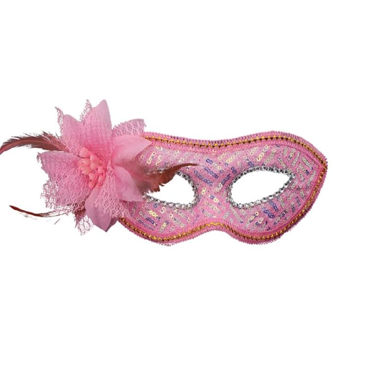 Maskenball Maske Pailletten Venezianische Maske Mardi Gras Maske für Halloween Maskenball Party Kostüm Halbmaske Augenmaske