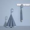 New 8-bone Creative Hands-free Double-layer Straight Rod Reverse Umbrella Car Long Handle Reverse Umbrella Umbrella