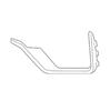 Front Left Side Bumper Cover Molding Trim For 2020-2022 Honda CR-V 71118TLAA50