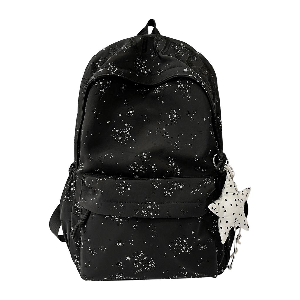 Schoolbag New Cute Cartoon Backpack Large Capacity Backpack Student Bag Design Sequined Star Casual Backpack