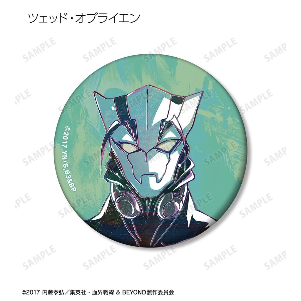 TV Anime Blockade Battlefront Trading Ani Art 4th Edition Matte Can Badge Box of 10 "Blood & Beyond"