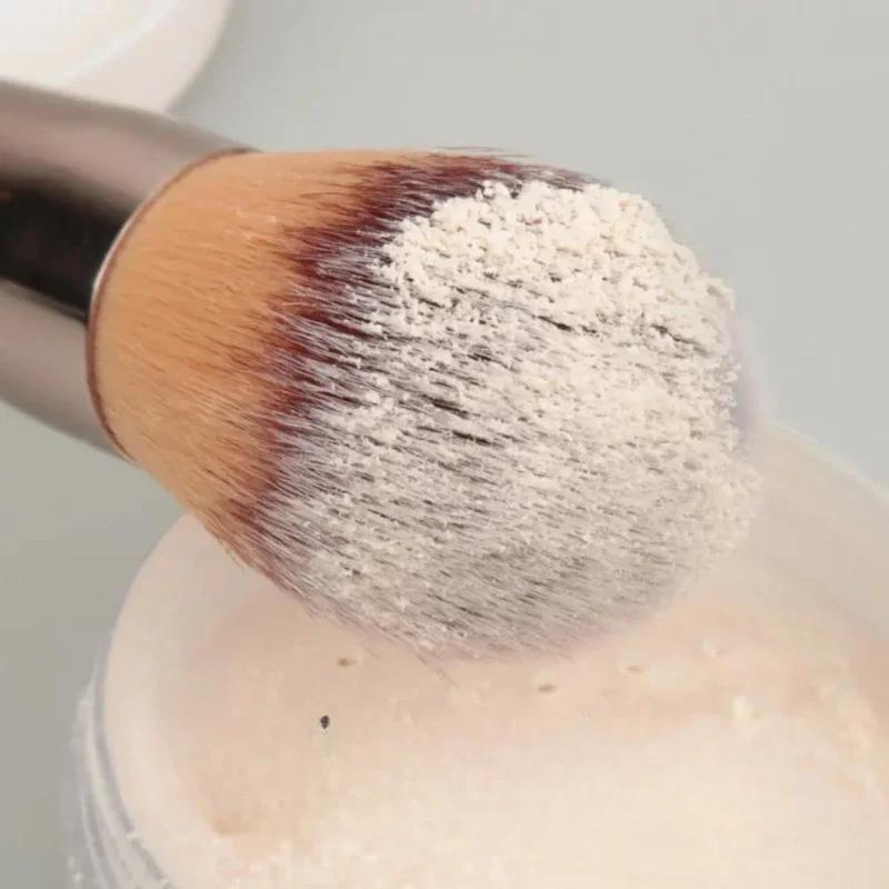 10 STK Sminkekoster Sett Myke Luftige for Skjønnhetskosmetikk Foundation Rouge Øyenskygge Kabuki Blending Sminkekostverktøy