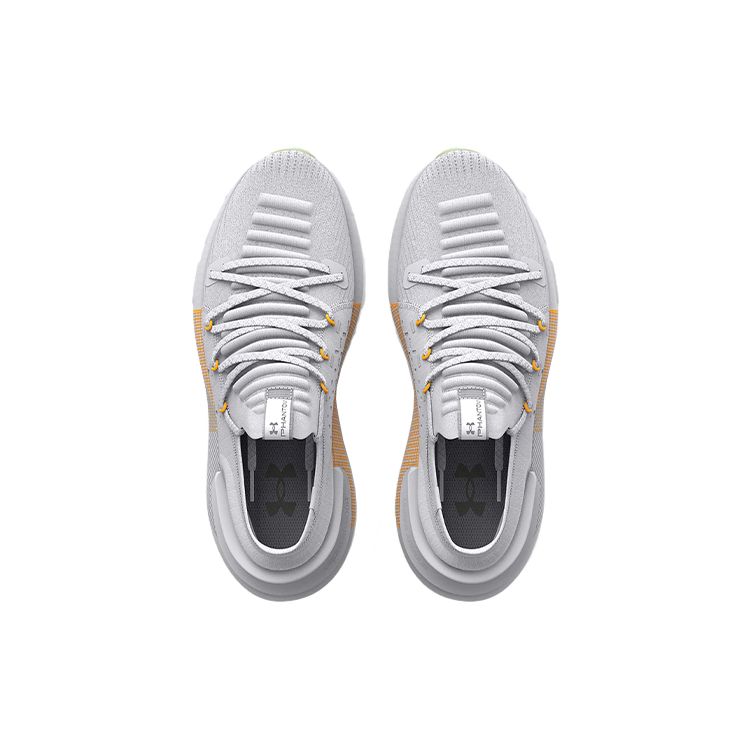 Under Armour HOVR Phantom 3 Launch White Orange Ice Women Sneakers 3026466-100