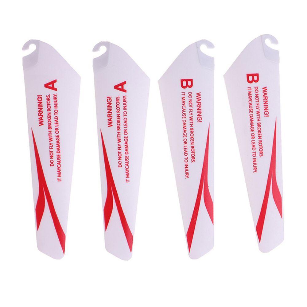4pcs Multistyles Helicopter Wing Propeller Fan For R/c Mini Remote-controlled Helicopter