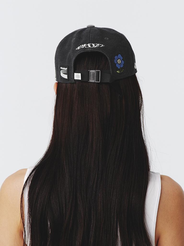 KIJUN Orbit Camp Cap Unisex Black