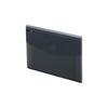 LIHIT LAB soeru Slim Document File, Horizontal, A4, Smoke Black A8700-24