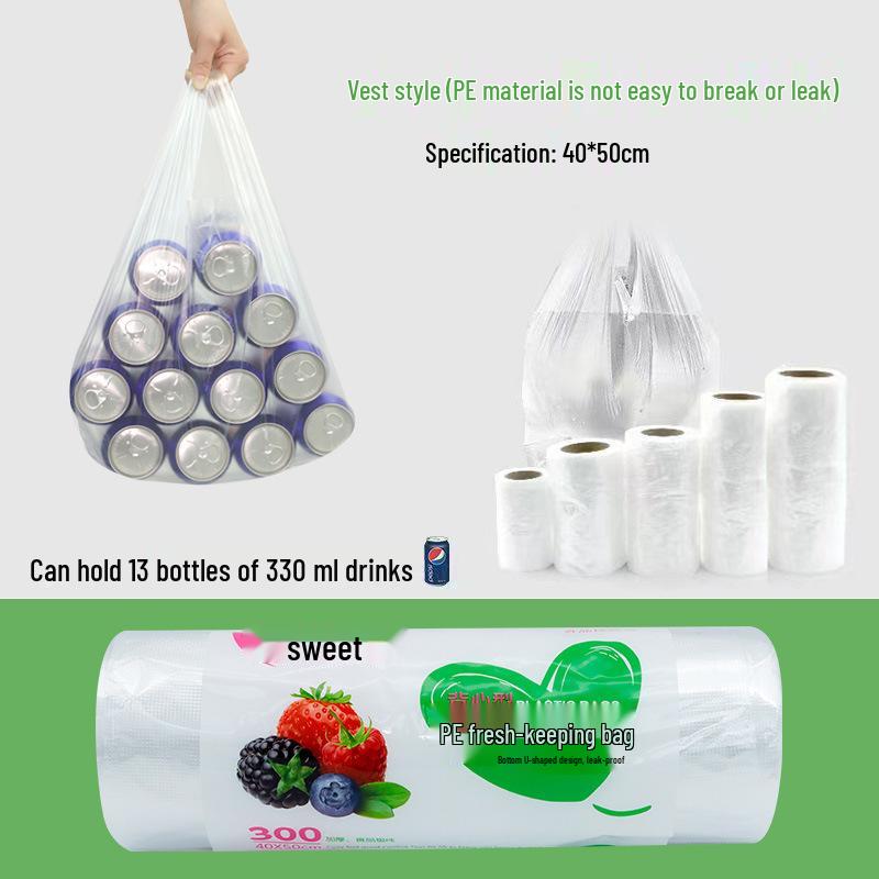 Lebensmittelechte Frischhaltebeutel im Westenstil: Heißversiegelt, Einweg, speziell für Kühlschränke