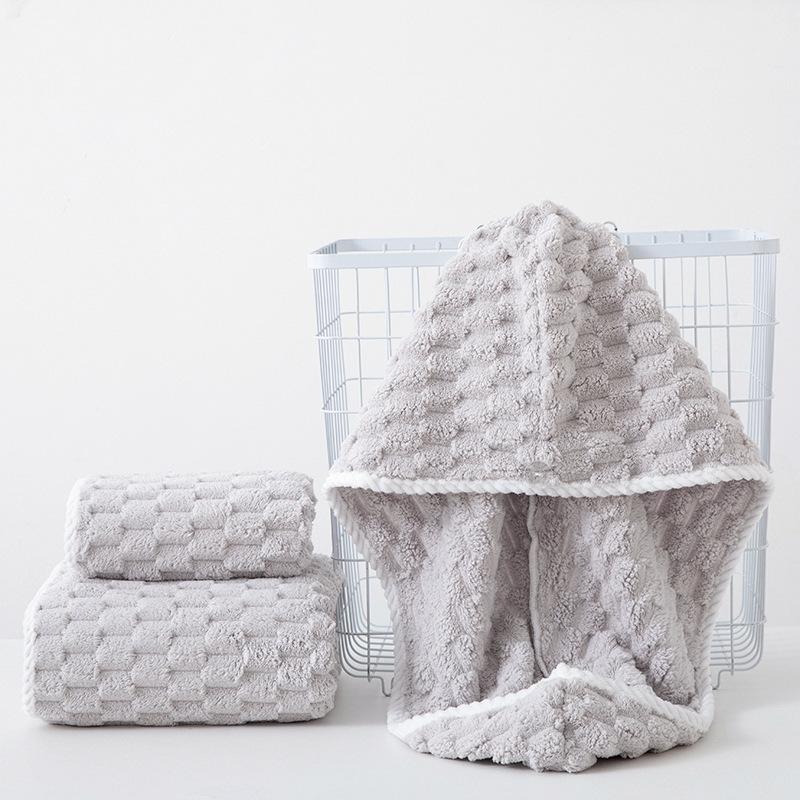 Plaid Bath Towel Soft & Absorbent Coral Fleece Large Towels for Home, Hotel, SPA, Swimming, Bath Towels, Quick-Dry, Luxury Bathroom Accessories