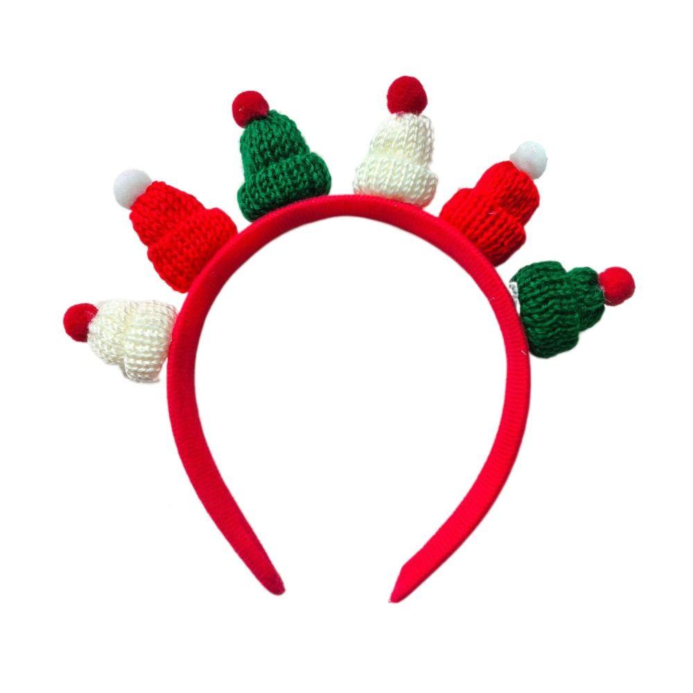 New Year Christmas Hairband Xmas Merry Christmas Hair Hoop Christmas Hat Headband  Holiday Decor
