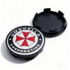4pcs Umbrella Logo Emblem Badge Car Wheel Center Caps OD 65MM / ID 59MM Rim Hubcaps Cover Wheels Hub Cap Replace Car Accessories