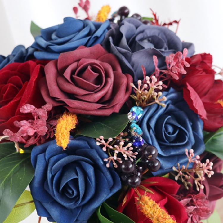 Artificial Flower Arrangements Artificial Flower Bouquets for Ceremony, Wedding Party Decorations, Table Centerpieces