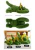 Soft Plush Pet Soothing Back Hug Doll - Cute Lying Pose, Perfect Birthday Gift