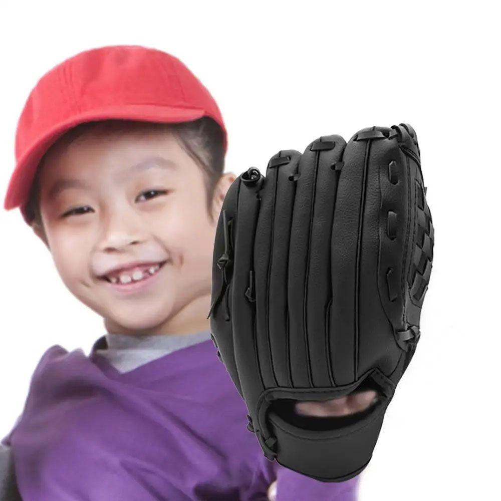 1ks tréninkové vybavení Baseballová rukavice Baseballová tréninková softballová soutěžní rukavice pro děti