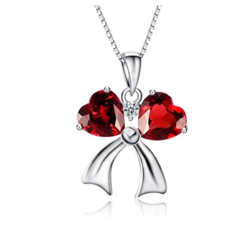 

Модный бант китайский узел ключица ожерелье кулон женский короткий ключица