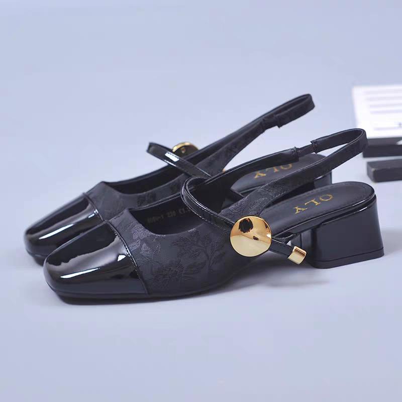 New Non-slip Round Toe Sandals Shoes Ladies Casual Summer Hollow Beach Elegant Shoes Korean Fashion Party Shoes Woman Design