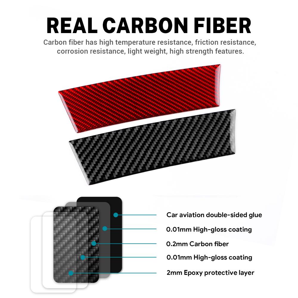 Prawdziwa miękka naklejka z włókna węglowego do Subaru Legacy Outback 2010 2011 2012 2013 2014 LHD RHD panel zapalniczki samochodowej