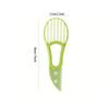 1pcs, 3-in-1 Avocado Slicer Shea Corer Butter Fruit Peeler Cutter Pulp Separator Plastic Knife Kitchen Vegetable Tools Home Accessory