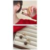 Fashion Retro Two Ways Wearing Pearl Stud Earrings For Women