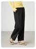 ABOUTSEA Women's Tencel Cotton Wide-Leg Spring Pants, Casual Nine-Point Design.