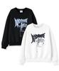 NESPA STUDIO Blue Artwork Oversized Sweatshirt 5 Colors [Nspm_6006]