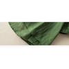 Women Summer Embroidered Round Neck Linen Cotton Blouse