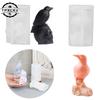Halloween Crow Skull Silicone Mold Party Favor Horror Skeleton Ornament Epoxy Resin Mold Scented Handmade Craft Home Decor Gift