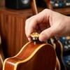 2pcs Guitar Strap Locks Metal Strap Lock Buttons for Bass Ukulele Acoustic Guitar Stage Performance Security
