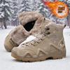 Snow boots men's new winter velvet thickened warm outdoor thick sole minus zero cold and non-slip cotton shoes