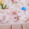 70x170cm Dust-proof Cover Flower Pattern Protective Cover Microwave Oven Cover  Household Use