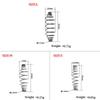 50Pcs Feeder Cage Bait Feeder Spring Fishing Tools Feeder Stops Carp Fishing Fishing Accessories