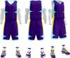 Breathable Basketball Jersey Set – Customizable, Moisture-Wicking, Sweat-Wicking Sports Uniform