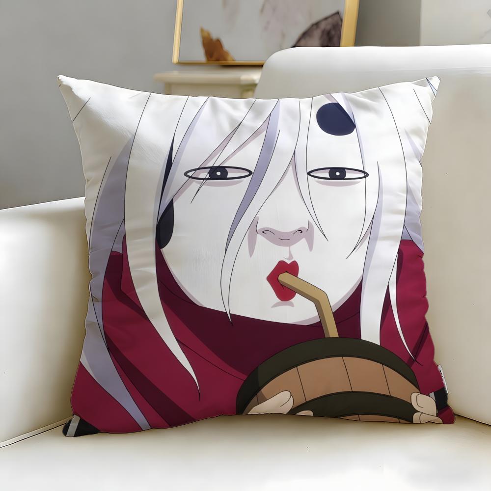 anime Plunderer Cushion Cover Soft EasyWash Pillow Case Versatile for Couch Bed Travel and Office