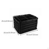 Rear Folding Bike Basket Foldable Mountain Sturdy Metal Frame for Commuting, Shopping,