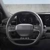 Carbon Fiber Texture ABS Steering Wheel Stickers for Kia EV9 2023-2024