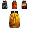 Durable 3d Godzilla King Of The Monsters Backpack Kids School Bag With Classic Appeal