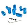 1Pcs D14 D16 L25 Aluminum Alloy Coupling Motor Shaft Connector Sleeve 4/5/6/6.35/7/8/10mm Transmission Coupling Shock Absorption